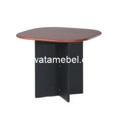 Round Table Size 90 - ACTIV Galant MBO 90 / Dark Cherry - Black