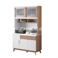 Kitchen Cabinet Size 120 - Siantano KITCHEN CABINET 01 / Natural - White